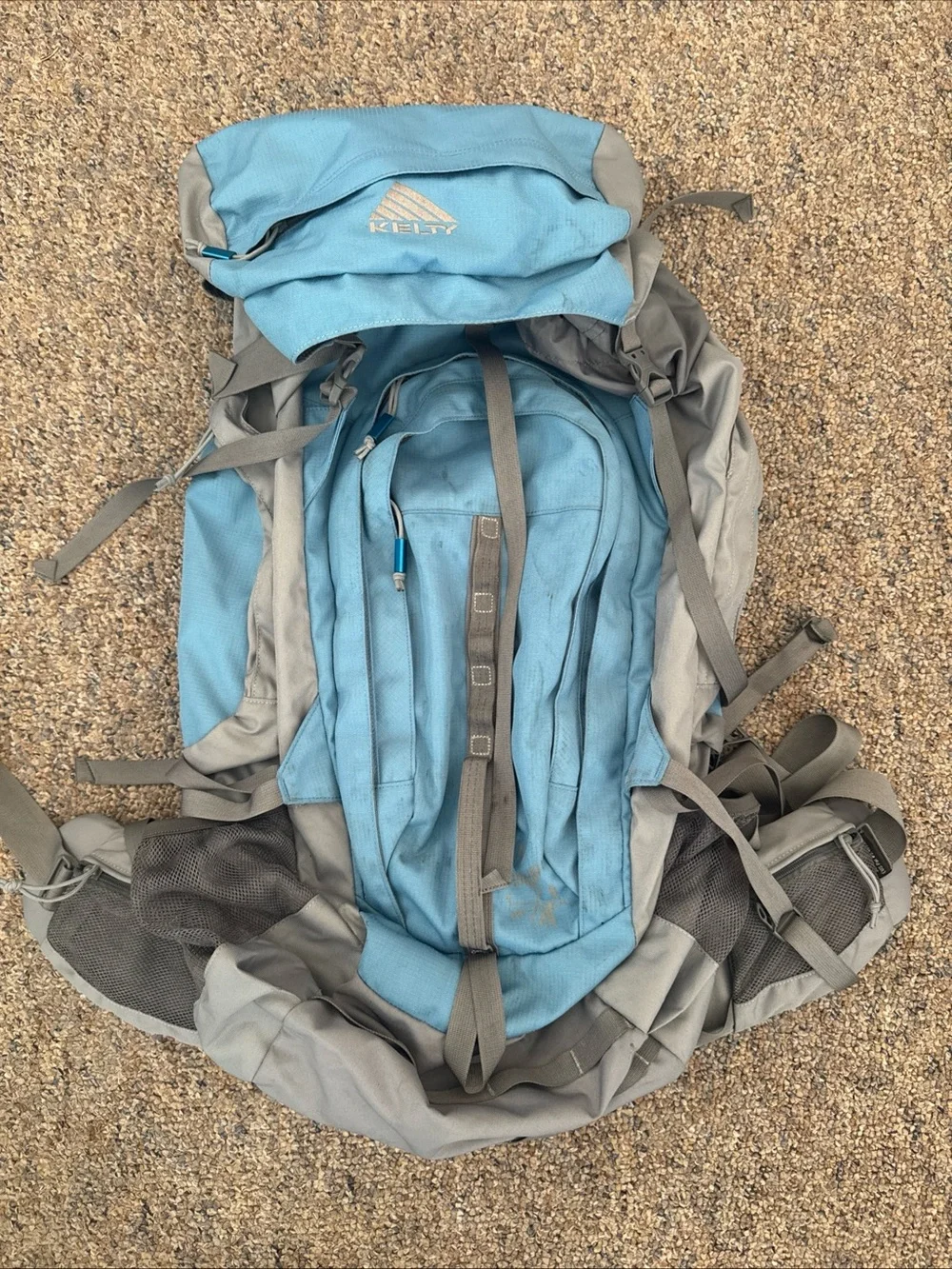 Kelty Coyote 4500W 75L Backpack Women's Blue Internal Frame Hiking Pack